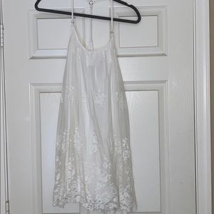 White Lace flowy dress